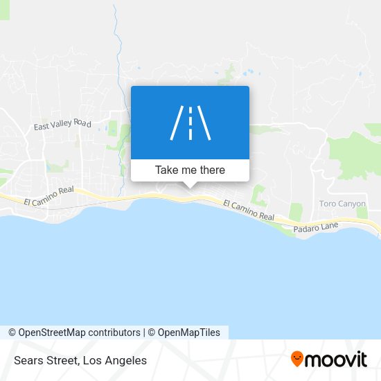 Mapa de Sears Street