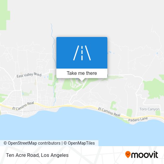 Mapa de Ten Acre Road