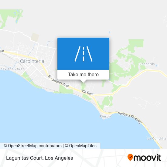 Mapa de Lagunitas Court