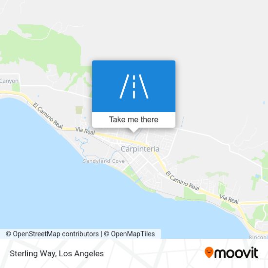 Mapa de Sterling Way