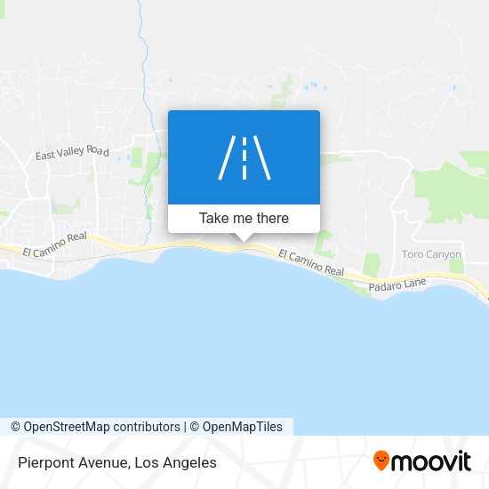 Mapa de Pierpont Avenue