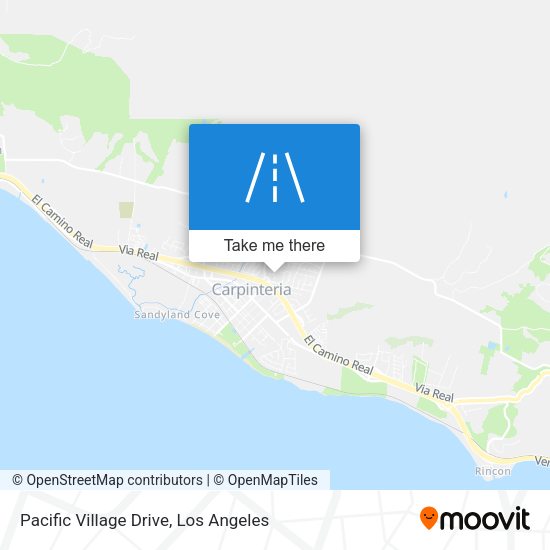 Pacific Village Drive map