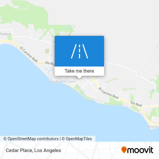 Mapa de Cedar Place