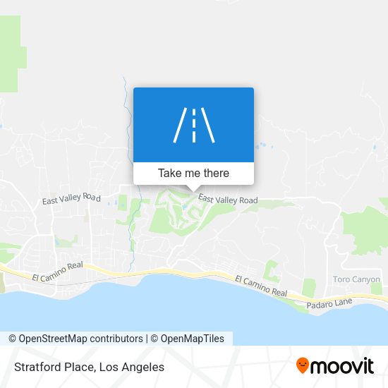 Stratford Place map