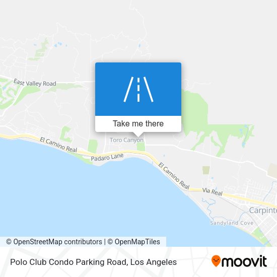 Polo Club Condo Parking Road map