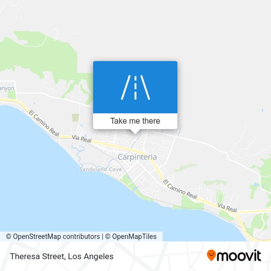 Mapa de Theresa Street