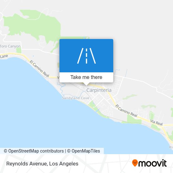 Reynolds Avenue map