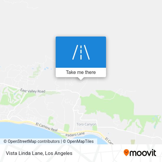 Mapa de Vista Linda Lane
