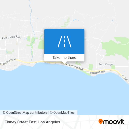 Mapa de Finney Street East