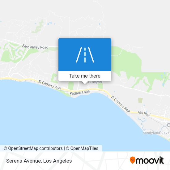 Mapa de Serena Avenue