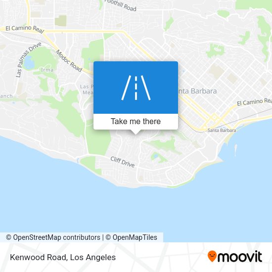 Mapa de Kenwood Road