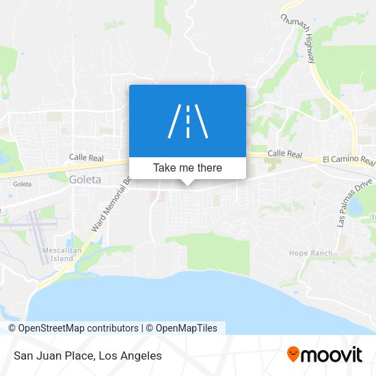 Mapa de San Juan Place