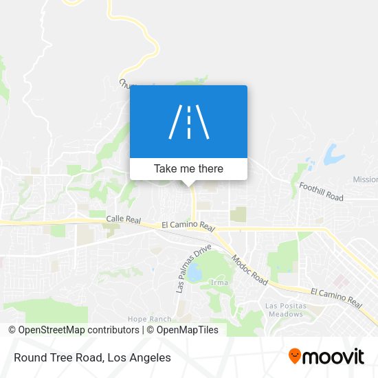 Mapa de Round Tree Road
