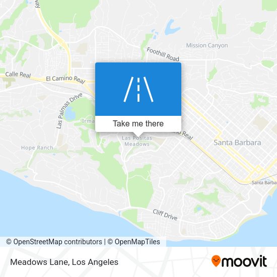Mapa de Meadows Lane