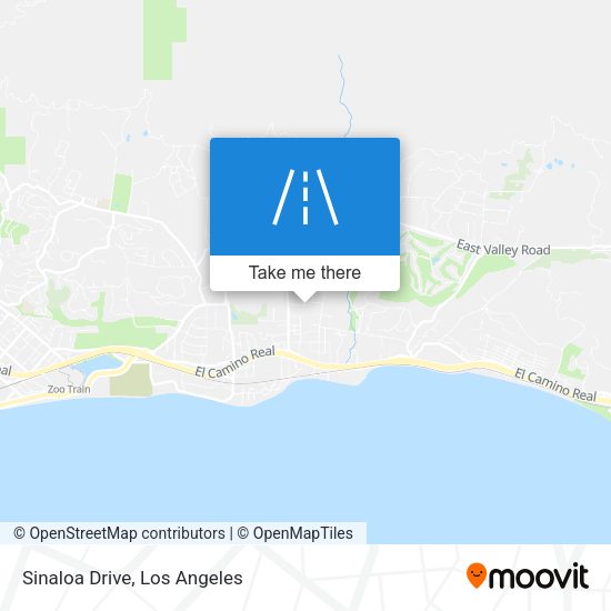 Mapa de Sinaloa Drive