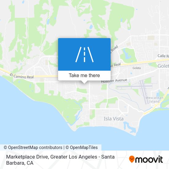 Mapa de Marketplace Drive