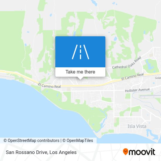 San Rossano Drive map