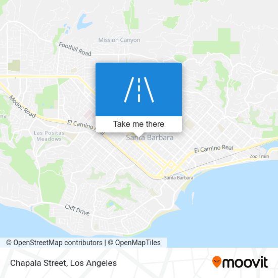 Mapa de Chapala Street