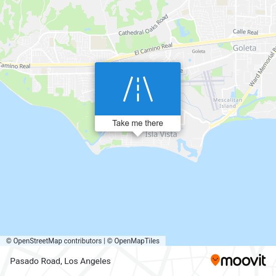 Mapa de Pasado Road