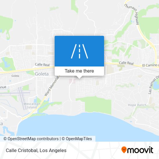 Calle Cristobal map