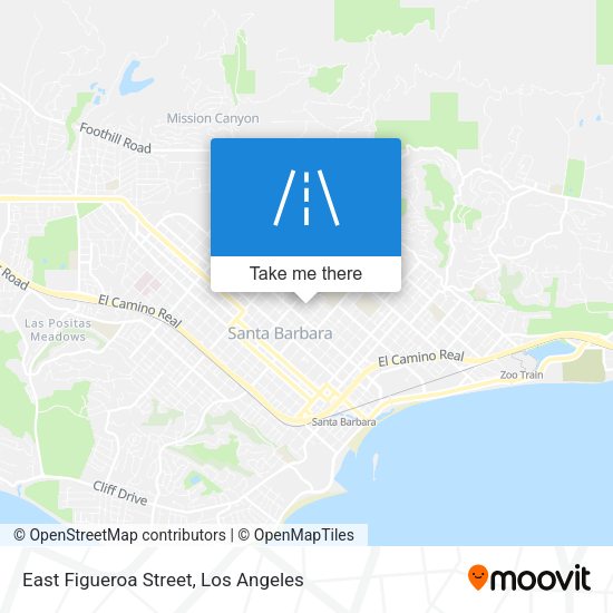 Mapa de East Figueroa Street
