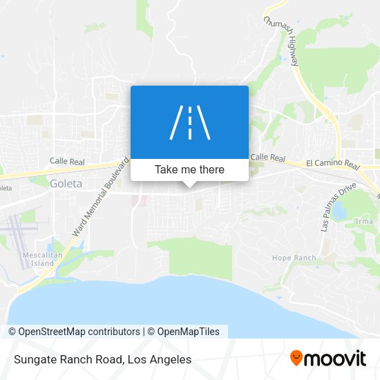 Mapa de Sungate Ranch Road