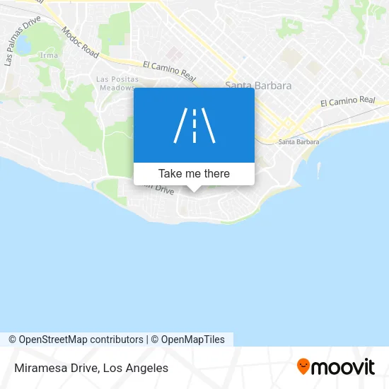 Miramesa Drive map