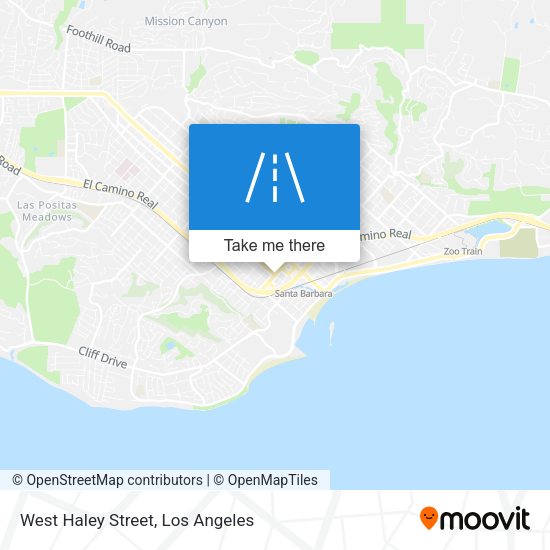 Mapa de West Haley Street