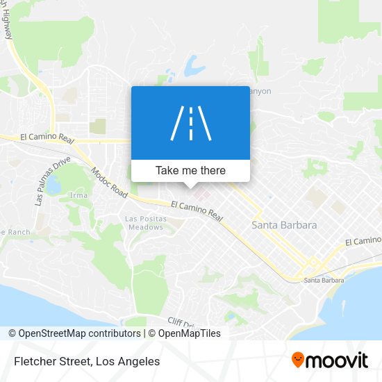 Mapa de Fletcher Street