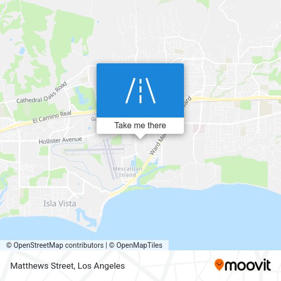 Matthews Street map