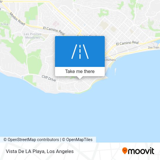 Vista De LA Playa map