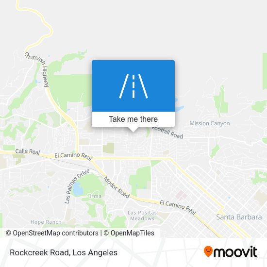 Mapa de Rockcreek Road