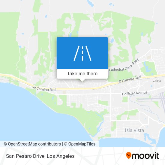 San Pesaro Drive map