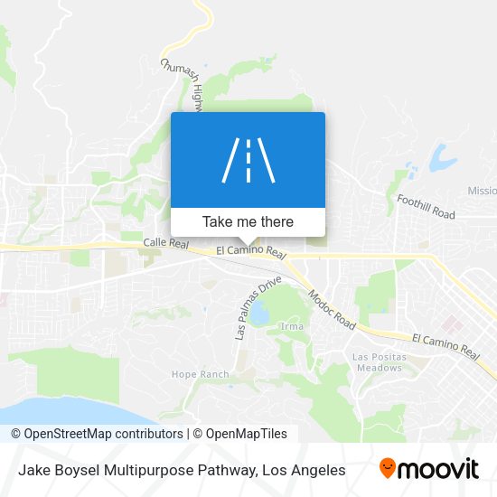 Mapa de Jake Boysel Multipurpose Pathway