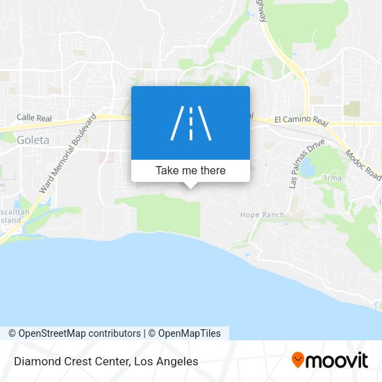 Diamond Crest Center map