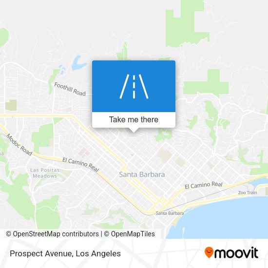 Mapa de Prospect Avenue