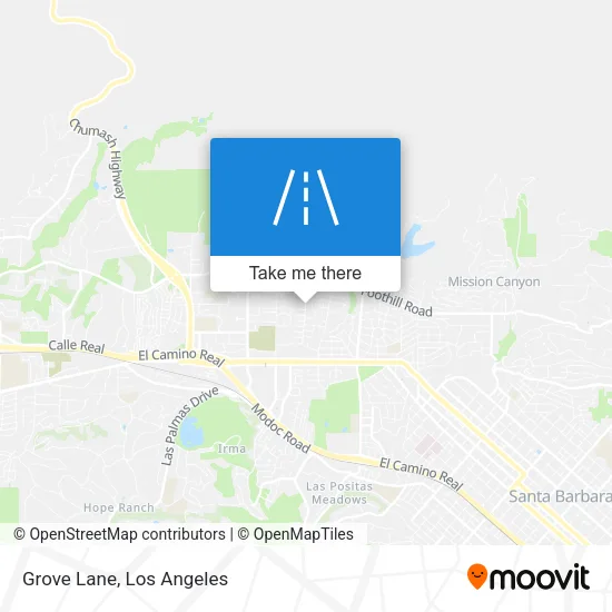 Grove Lane map