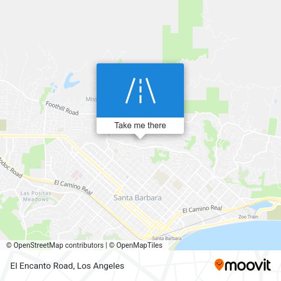 El Encanto Road map