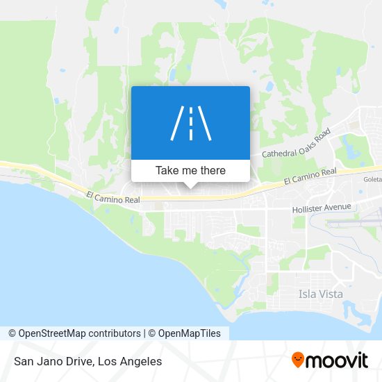 Mapa de San Jano Drive
