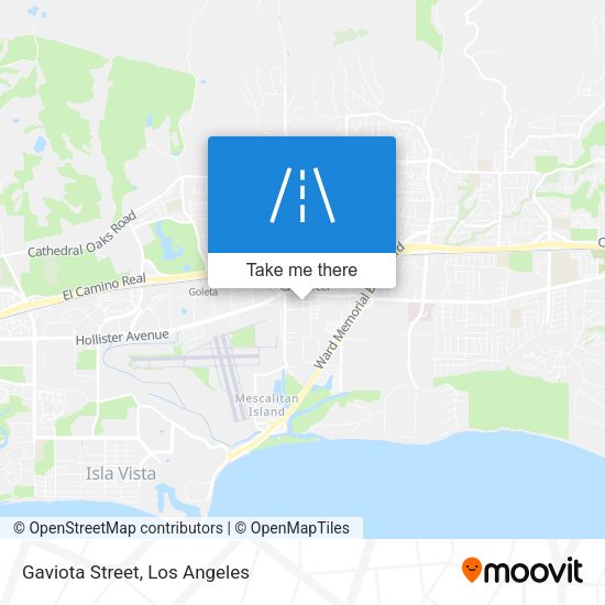 Mapa de Gaviota Street