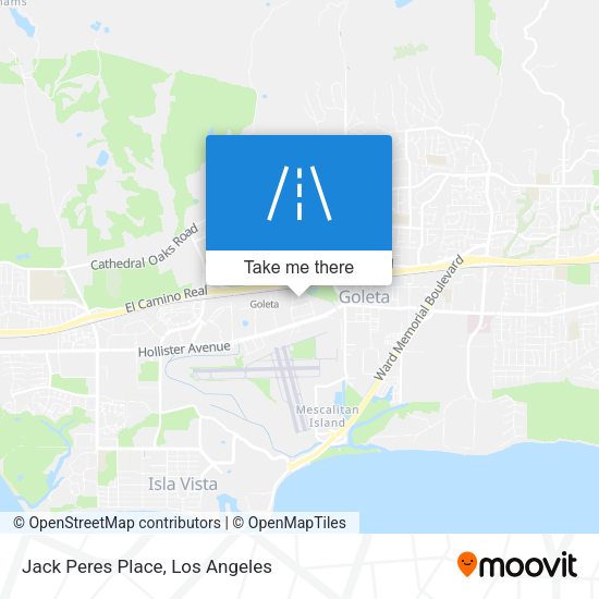 Jack Peres Place map
