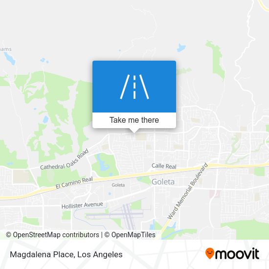 Magdalena Place map