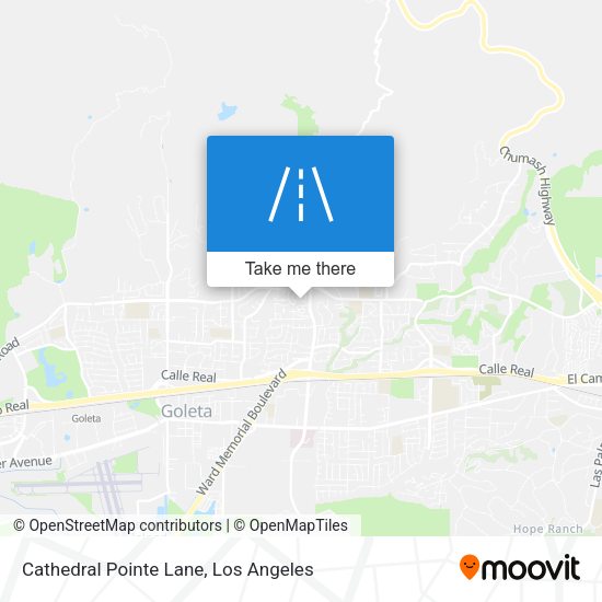 Cathedral Pointe Lane map