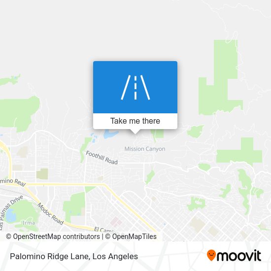 Mapa de Palomino Ridge Lane