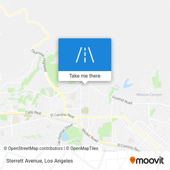 Sterrett Avenue map