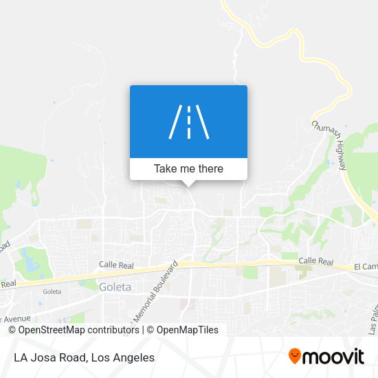 LA Josa Road map