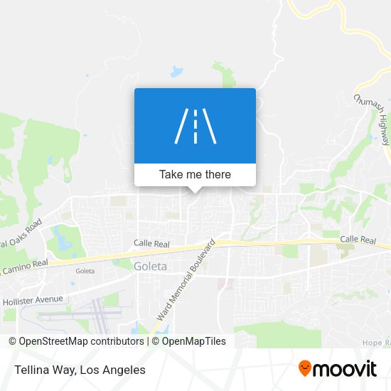 Mapa de Tellina Way