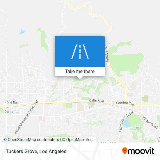 Mapa de Tuckers Grove