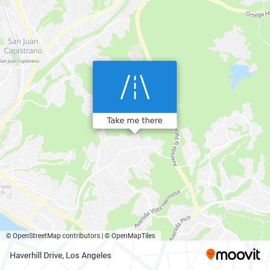 Haverhill Drive map