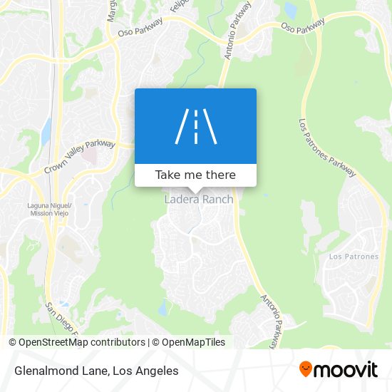 Glenalmond Lane map